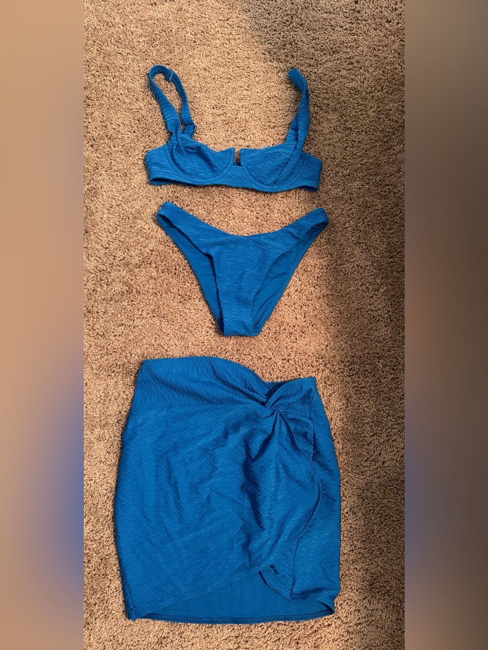 NWOT Victorias Secret Swim Bikini Set with Skirt